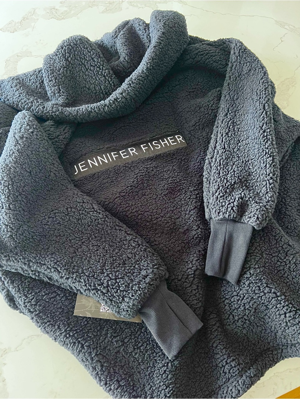 Jennifer Fisher Dark Gray Teddy Jacket
